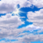 Partly sunny, with a high near 73. East wind around 13 mph, with gusts as high as 18 mph.